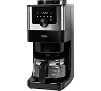 Silva Homeline KA-M 200 INOX Cafetière noir, inox Nombre de tasse=4 écran,