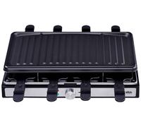 Silva Homeline PK-R 088 Appareil à raclette 8 poêlons, revêtement anti-adhésif, protection contre la surchauffe, voyant lumineux
