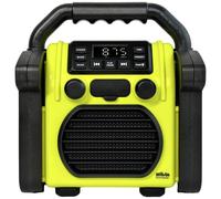 Silva Schneider BR 230 BT neon-gelb Radio de chantier FM USB, Bluetooth