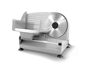 Silva Schneider Coupe universelle AS 500 | 150 W | Boîtier métallique | Couteau en acier inoxydable de 19 cm | Réglage précis de la largeur de coupe (0-15mm) | Engrenages et pieds antidérapants