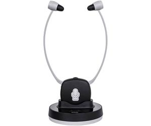 Silva Schneider DH 9600 Écouteurs intra-auriculaires sans fil Stereo noir/gris volume réglable, mise en sourdine du microphone Hi-Fi