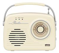 Silva Schneider Mono 1965 Radio de Coffre avec Batterie Beige