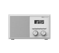Silva Schneider Mono 1976 BT - Radio Bluetooth rétro avec FM, Affichage LED, Horloge et Date, Double Alarme, 20 Stations mémorisables, minuterie de répétition et de Sommeil, Puissance Musicale 50 W