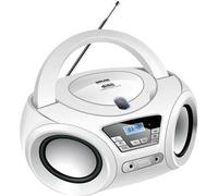 SILVA SCHNEIDER Radio 40W FM CD LCD-Disp. 30 mémoires de stations blanc PCD 19.1 WEIß