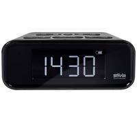 Silva Schneider UR 4200 BT Radio-réveil FM FM, Bluetooth fonction réveil, fonction de charge de la batterie, rechargeable noir
