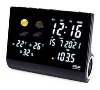 Silva Schneider UR-WS 1500 Radio-réveil FM fonction de charge de la batterie, fonction réveil noir Noir G