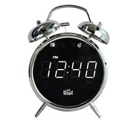 Silva Schneider URW 240 Radio-réveil FM, USB fonction réveil noir-chrome
