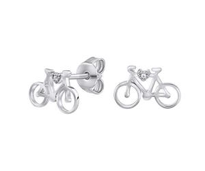 SILVEGO - MW14247 - Boucles d'Oreilles Femme - Argent 925/1000 - Vélo