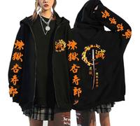 Silver Basic Demon Slayer Tokito Muichiro Sweatshirt Lettre imprimée Hip Hop Hoodie Oversized Mode Nouveau Streetwear à Capuchon d'automne-Black8-L1