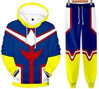 Silver Basic Femmes Hommes Sport Ensemble 2 Pièces Hero Cosplay Midoriya Deku Todoroki Uniforme 4XL,2903-3