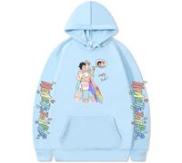 Silver Basic Heart-Stopper Adulte imprimé Hoodie série TV Comics vêtements-SkyBlue-M1