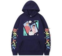 Silver Basic Homme Heartstopper Nick and Charlie Vêtements avec Chapeau lâche Vêtements Comics-ZQ-XL1