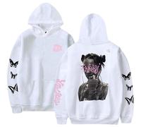 Silver Basic Unisexe Homme Tini Stoessel Sweat À Capuche Impression Femme 2D Hip Hop Haut de Sport avec Chapeau