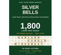 Silver Bells: Large Print Christmas Word Search for Seniors