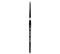 Silver Brush Limited 3007S8 Pinceau Aquarelle en Velours Noir Taille 8 Manche Court