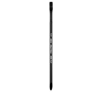Silver Brush Limited 3008S1/4 Pinceau Aquarelle carré Velours Noir Taille 6,35 mm Manche Court