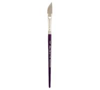 Silver Brush Limited - Pinceau épée 8812S Silver Silk pour l’Aquarelle, la Gouache et l'acrylique - Manche Court - Taille 1/2"