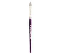 Silver Brush Limited - Pinceau Langue de Chat 8810S Silver Silk pour l’Aquarelle, la Gouache et l'acrylique - Manche Court - Taille 6