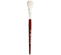 Silver Brush Limited - Pinceau mouilleur Blanc 5519S Silver Mop pour l'huile, l'acrylique et l'aquarelle - Manche Court - Taille 3/4"