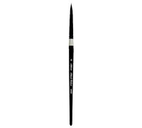 Silver Brush Limited - Pinceau Rond à Manche Court pour l’Aquarelle 3000S8 Black Velvet - Taille 8
