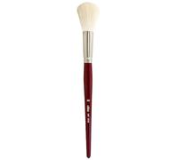 Silver Brush Limited - Pinceau Rond Blanc 5518S Silver Mop pour l'huile, l'acrylique et l'aquarelle - Manche Court - Taille 20