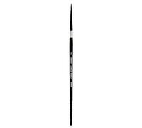 Silver Brush Limited Pinceau Rond Velours Noir 3000S2 pour Aquarelle Taille 2 Manche Court