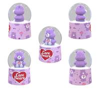 Silver Buffalo boule à neige lumineuse Care Bears Share Bear Mini, 6,3 cm de haut, Classique, Violet, Plastique