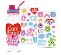 Silver Buffalo Care Bears Cheer Share Heart Logo Bouteille en plastique avec bec tournant 946 ml