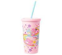 Silver Buffalo Care Bears Cosmic Rainbow Stars Gobelet en plastique avec finition mate 591 ml