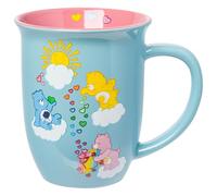 Silver Buffalo Care Bears Tasse à café en céramique à bord large pour la maison ou le bureau 473 ml