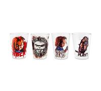 Silver Buffalo Children's Play Chucky Lot de 4 mini verres à whisky 59 ml