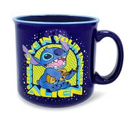 Silver Buffalo Disney Lilo & Stitch Believe in Your Inner Alien Camper Mug Capacité 590 ml