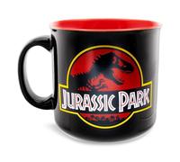 Silver Buffalo Jurassic Park Logo 20oz Ceramic Camper Mug