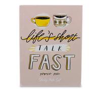 Silver Buffalo - Notes adhésives Gilmore Girls « Life's Short, Talk Fast » - Fournitures de bureau - 1 Count - 10.92x8.64 inches