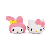 Silver Buffalo Sanrio Ensemble salière et poivrière en céramique sculptée 3D Hello Kitty et My Melody