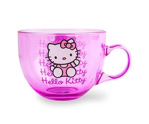 Silver Buffalo Sanrio Hello Kitty Tasse à café en verre, 473 ml