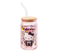 Silver Buffalo Sanrio Hello Kitty Verre squelette Halloween 473 ml