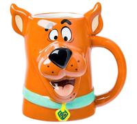 Silver Buffalo Scooby-Doo Tasse en céramique sculptée 3D Motif visage 590 ml