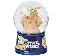 Silver Buffalo Star Wars: The Mandalorian Grogu The Child Light-Up Snow Globe | 6 inches Tall