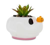 Silver Buffalo The Nightmare Before Christmas Zero Pot de fleurs avec plantes succulentes artificielles