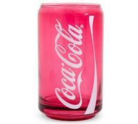 Silver Buffalo Verre en forme de canette Coca-Cola rouge | Capacité de 10 onces