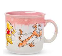 Silver Buffalo Winnie l'ourson Group Reactive Glaze Tasse en céramique pour camping-car, 590 ml