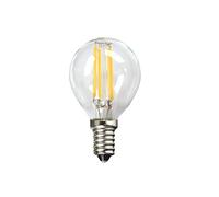 Silver Electronics 3 watts, Transparent LED Filament Globe E14, 3 W