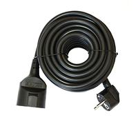Silver Electronics 9222 - Rallonge de Tuyau 2 m Noir