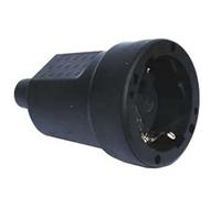 Silver Electronics 9231 Fiche femelle Noir