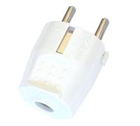Silver Electronics 9260 Fiche mâle Blanc