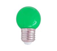 Silver Electronics ampoules E27, 1 W, vert
