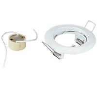Silver Electronics Anneau circulaire fixe, blanc