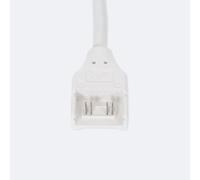 SILVER ELECTRONICS - Connecteur intermédiaire + câble pour bande LED RVB 230 V 12 mm IP44