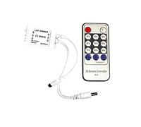 Silver Electronics Contrôleur monocouleur avec télécommande pour bande LED